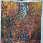 AUTUMN, AUTUMN TRANQUILITY, CANADIAN, LANDSCAPE, LINDA WOOLVEN, OIL PAINTING, ONTARIO
