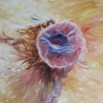JELLY FISH, LINDA WOOLVEN, OIL PAINTING